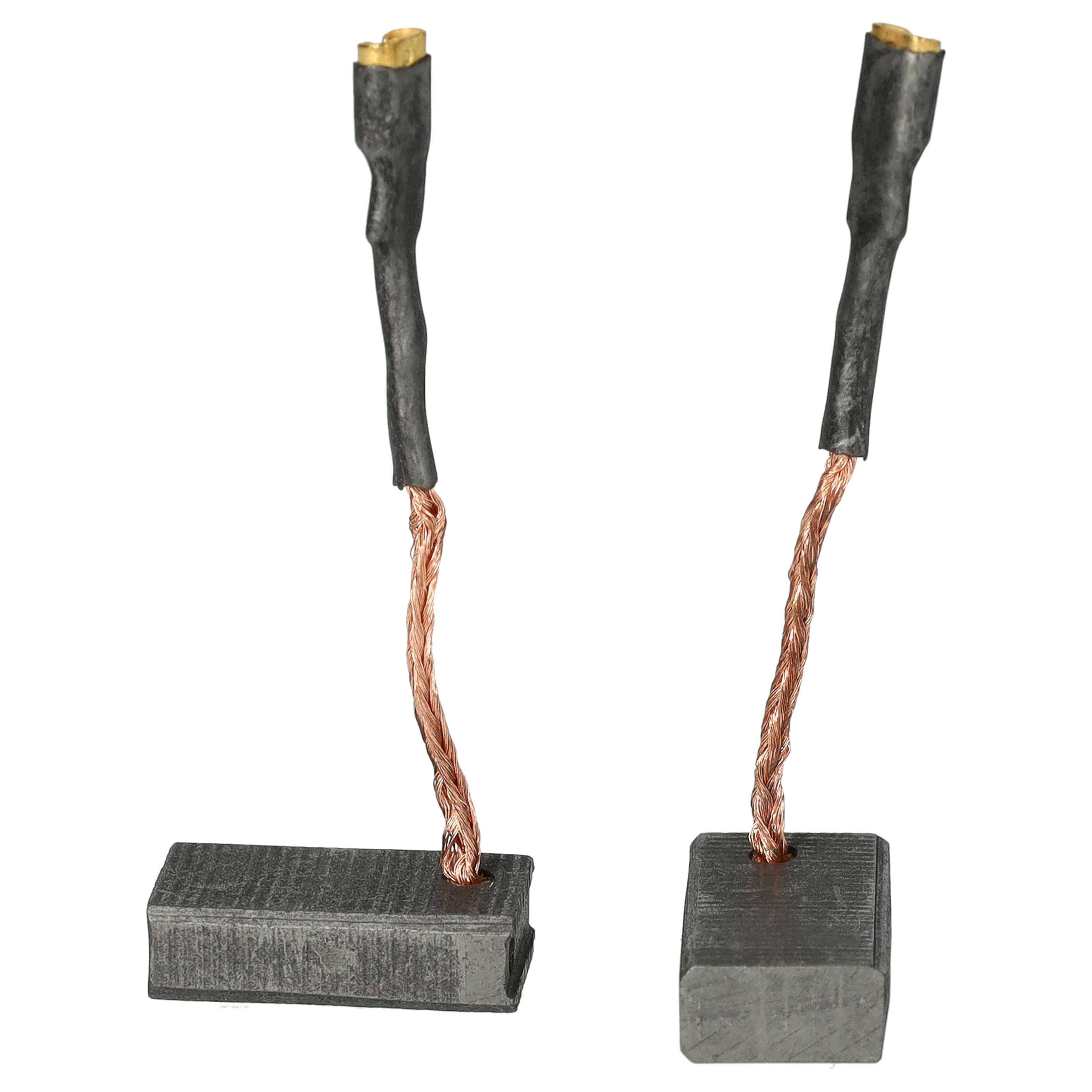 vhbw 2x Kohlebürste 17,2 x 9,9 x 4,9 mm Ersatz für Festool 627036 für Elektrowerkzeug, Schleifer-0