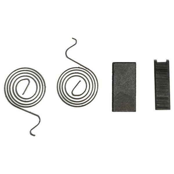 vhbw 2x Kohlebürste 16 x 7,9 x 4,9 mm kompatibel mit Menzer TBS 225 (111121000) Elektrowerkzeug, Schleifer + Feder