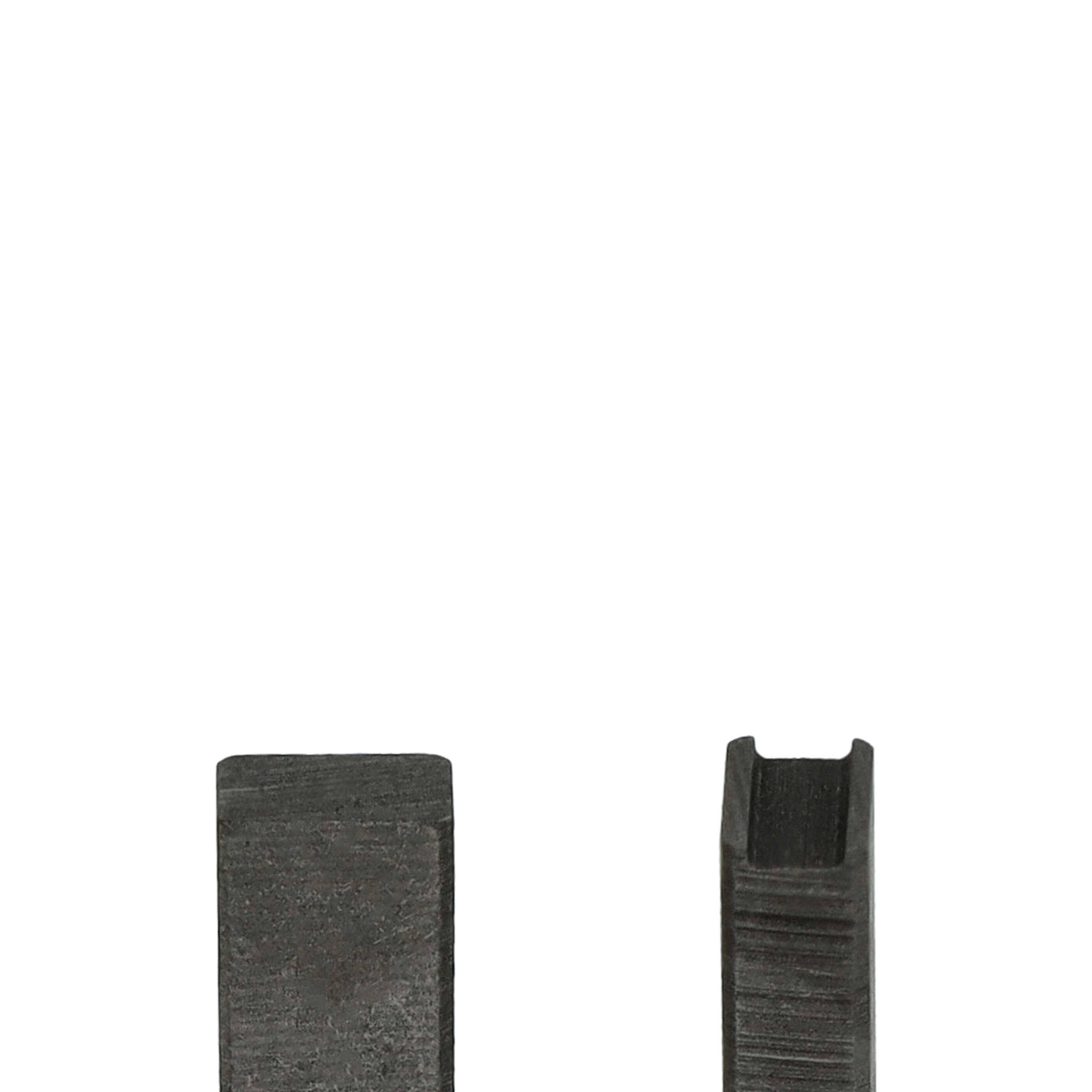 vhbw 2x Kohlebürste 16 x 7,9 x 4,9 mm kompatibel mit Menzer TBS 225 (111121000) Elektrowerkzeug, Schleifer + Feder-4