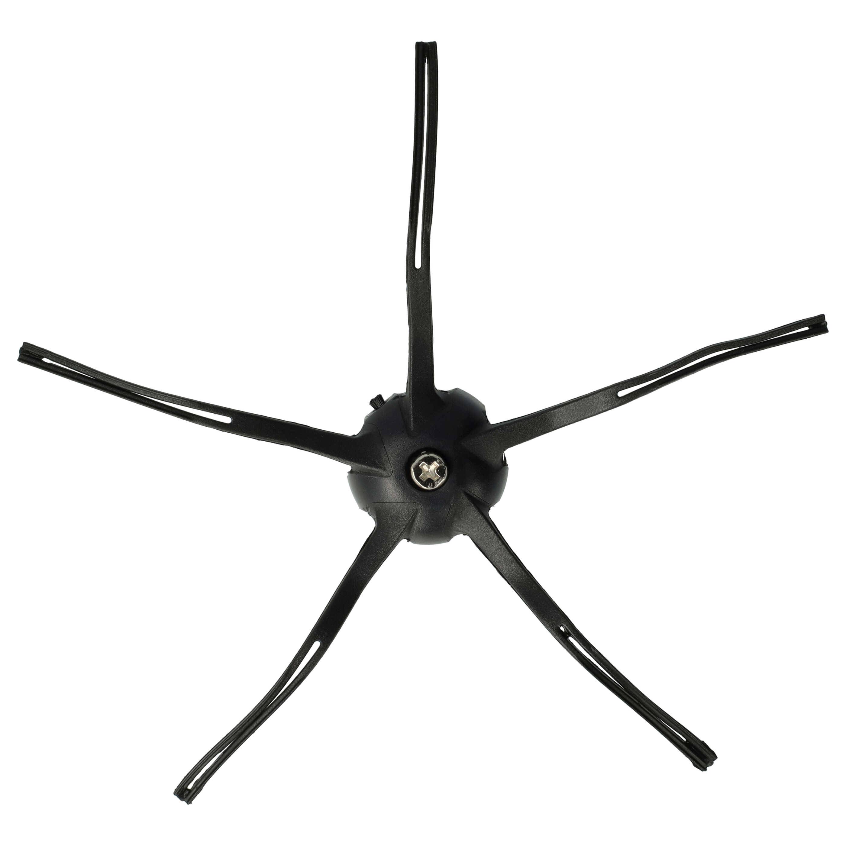 vhbw Seitenbürste kompatibel mit Roborock S5 MAX | Saugroboter - schwarz-0