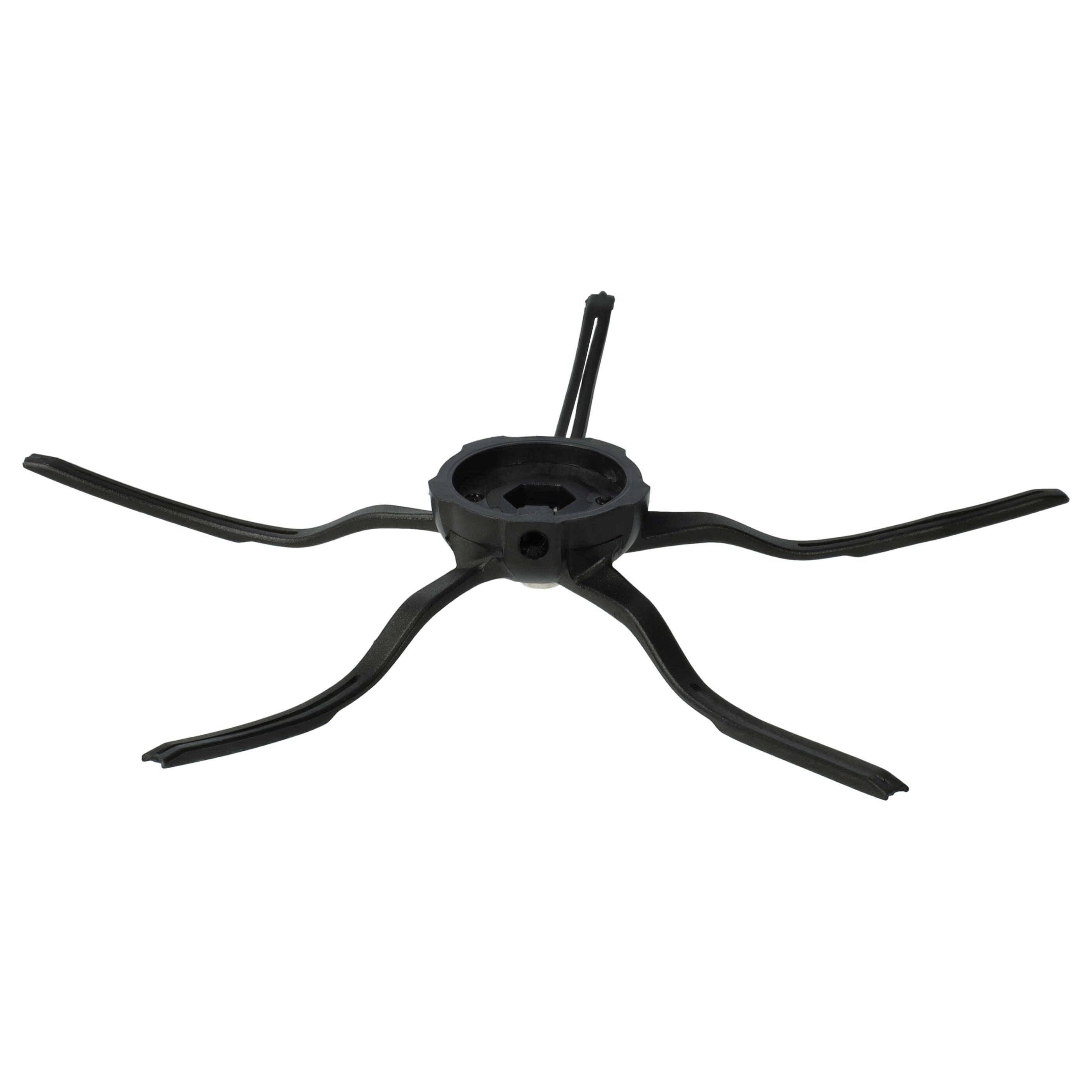 vhbw Seitenbürste kompatibel mit Roborock S5 MAX | Saugroboter - schwarz-3
