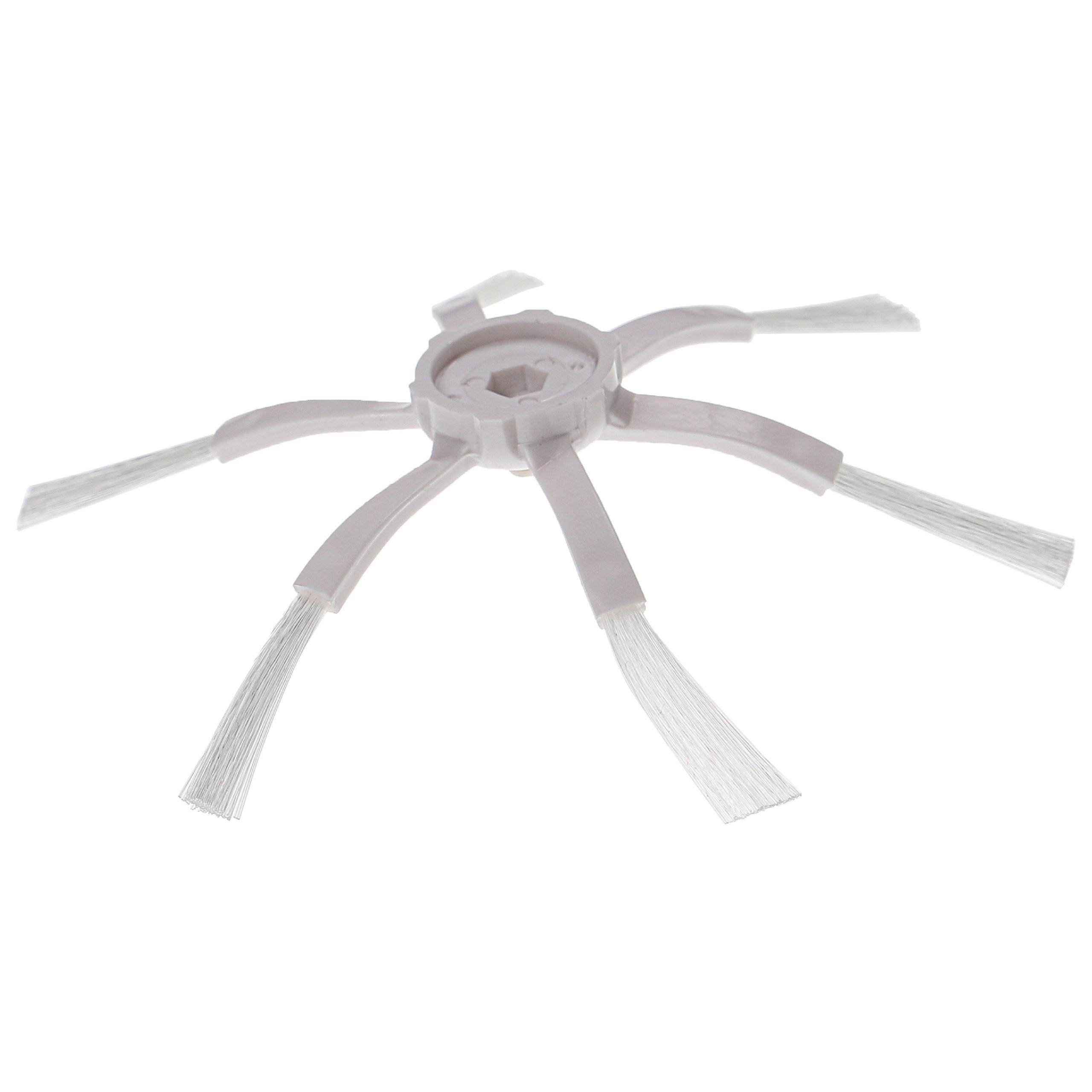 vhbw Seitenbürste kompatibel mit Roborock S6 Max,, MaxV, Pure Saugroboter - weiß-1