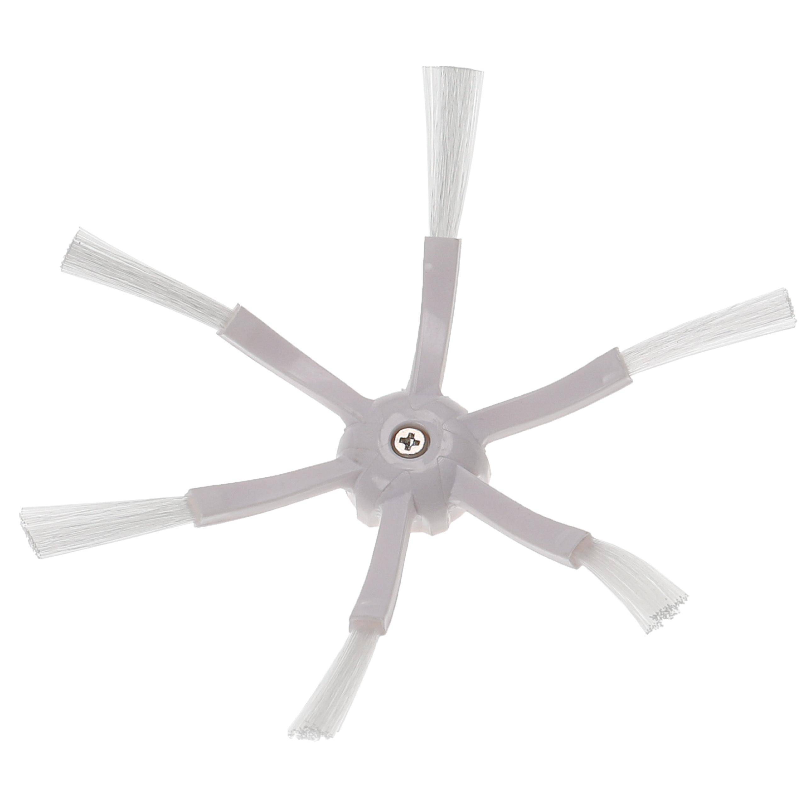 vhbw Seitenbürste kompatibel mit Xiaowa E35 | C10,, E20, E25 Saugroboter - weiß-0