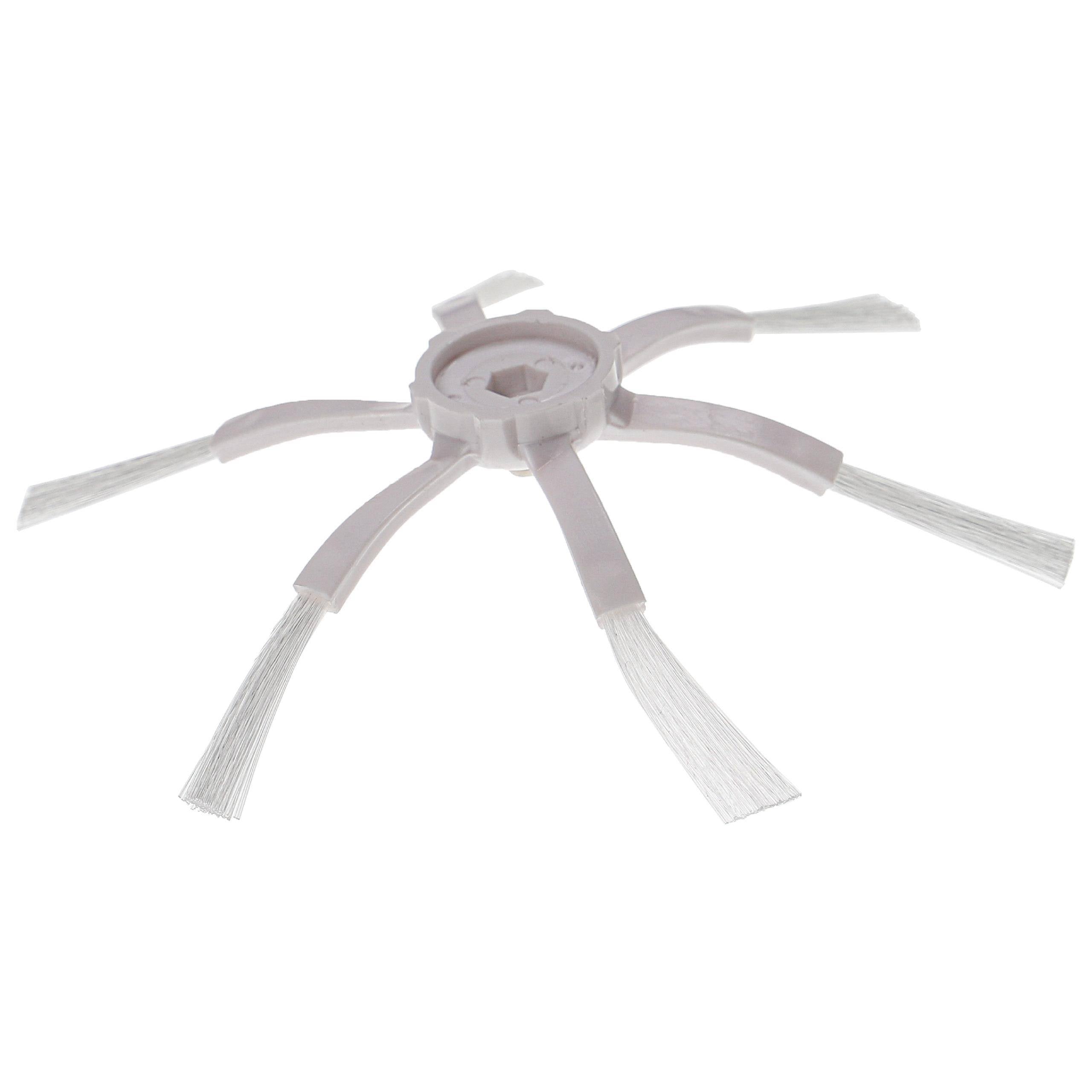vhbw Seitenbürste kompatibel mit Xiaowa E35 | C10,, E20, E25 Saugroboter - weiß-1