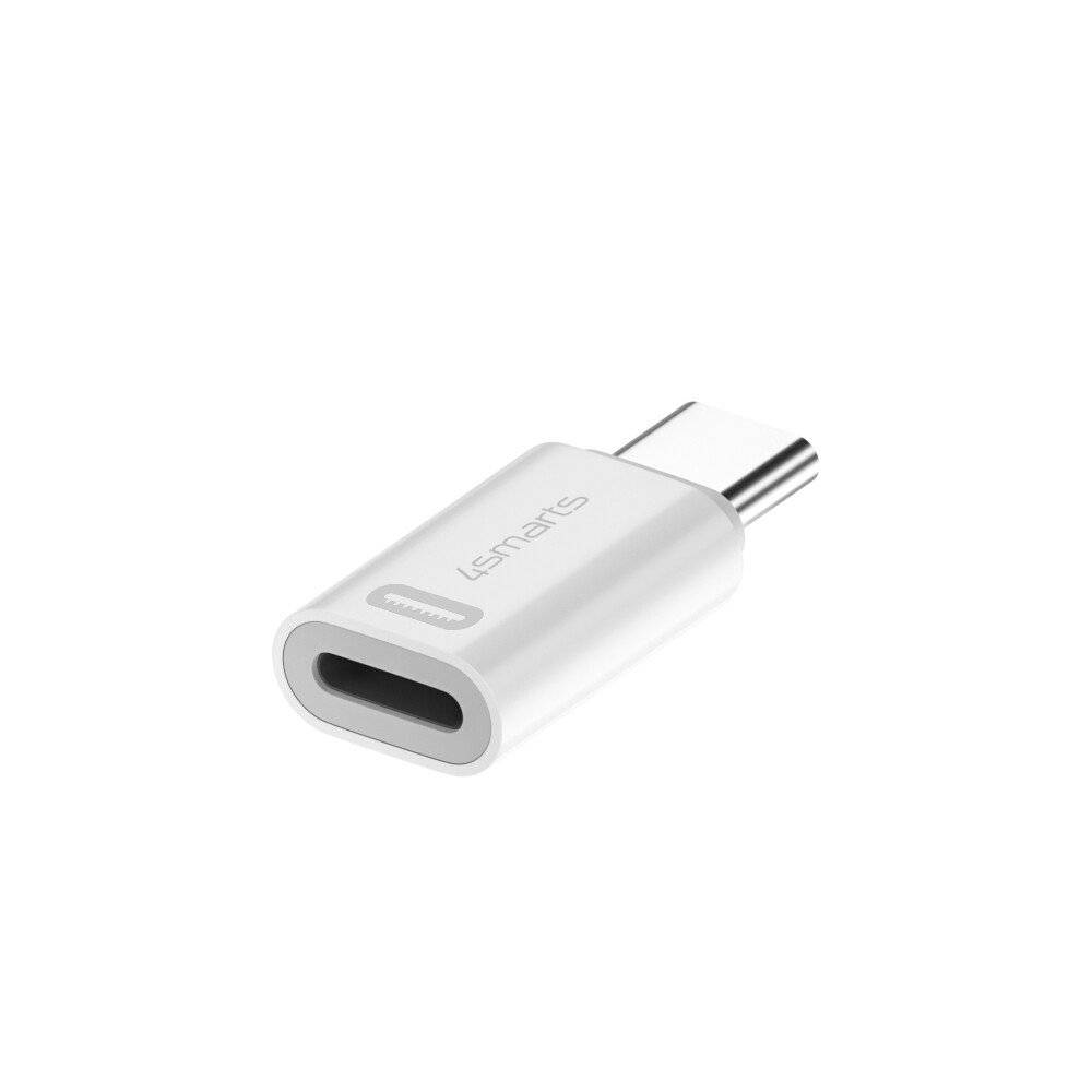 4smarts 540711, Lightning, USB-C, Weiß-0