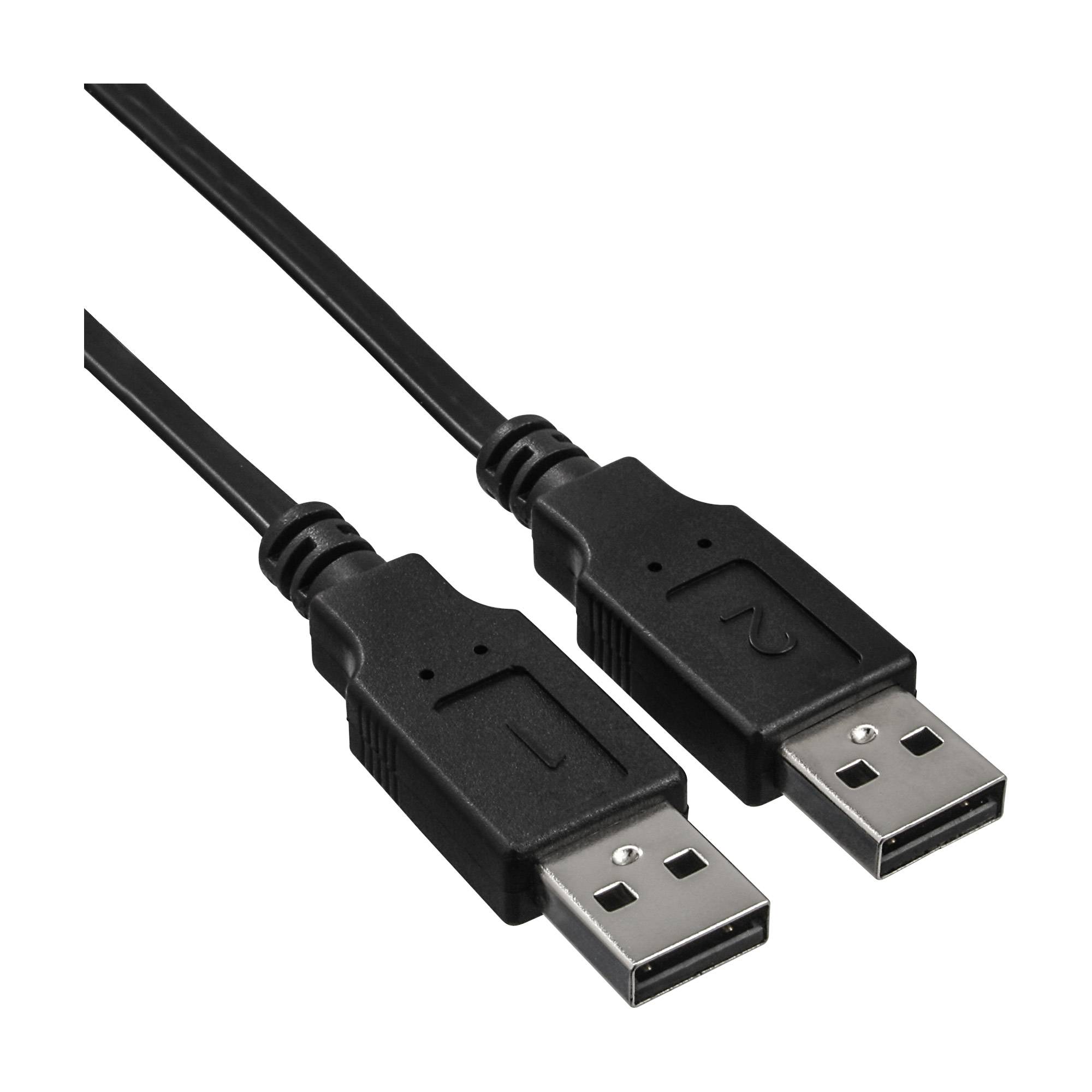 InLine® USB KM-Umschalter, 2 PCs, für Tastatur, Maus und Maus-Transfer-1