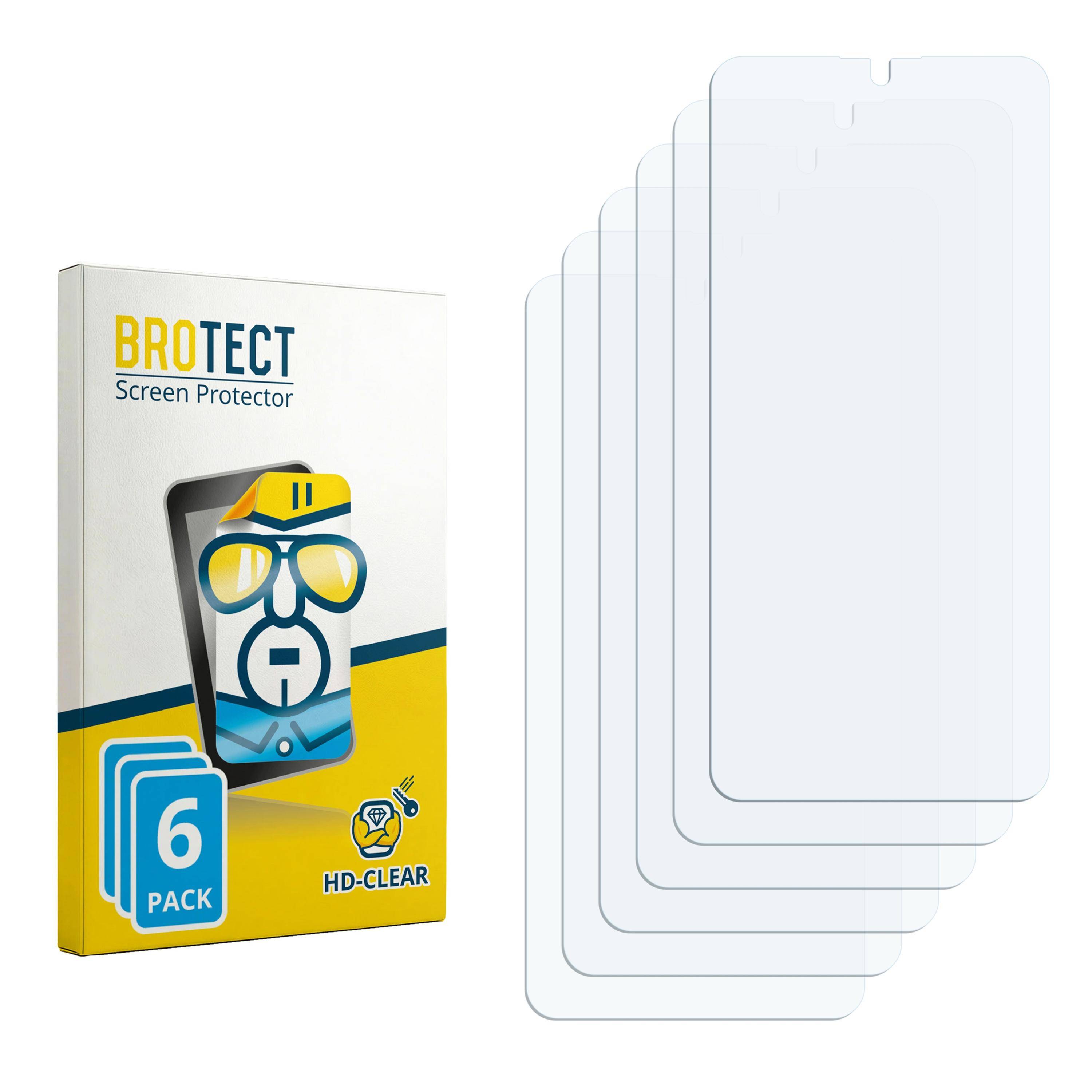 6x BROTECT Schutzfolie für Xiaomi Redmi Note 13 Pro 5G / 4G Folie Klar Transparent-2