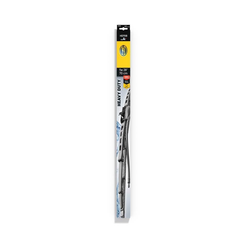 Wischblatt beidseitig mit vormontierter Spritzdüse HELLA für u.a. MB AROCS-3