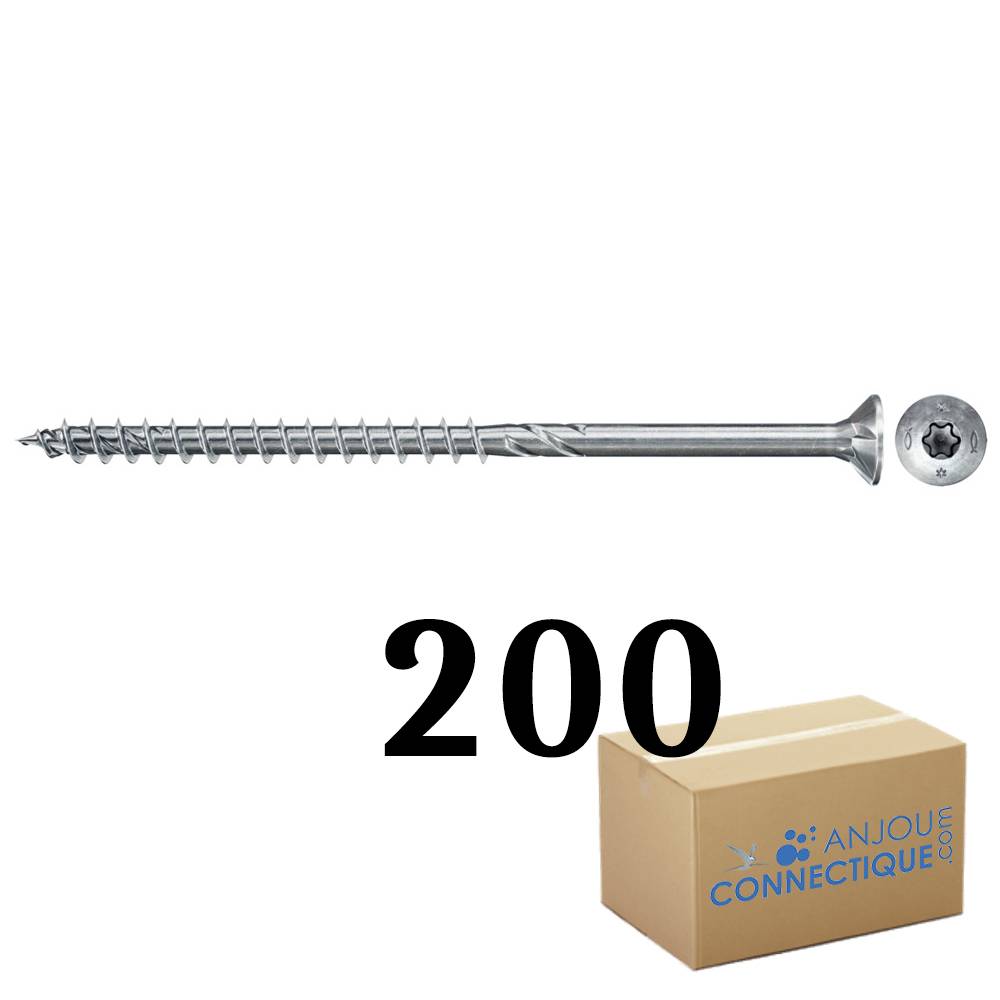 Fischer 670385, Schraube, Metall, Holz, Allgemeiner Nutzen, Teilgewinde, Kuppelkopf-2