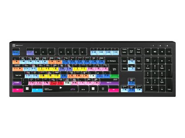 Logickeyboard Avid Media Composer Astra 2 Pro - TL: UK, QWERTY