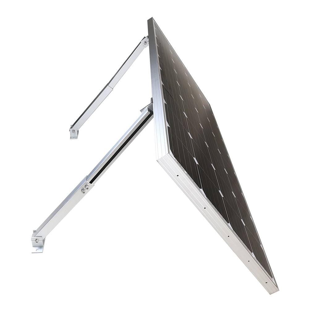 Solarmodulträger für Flachdachmontage Neigungsverstellbar 10°-60°-0