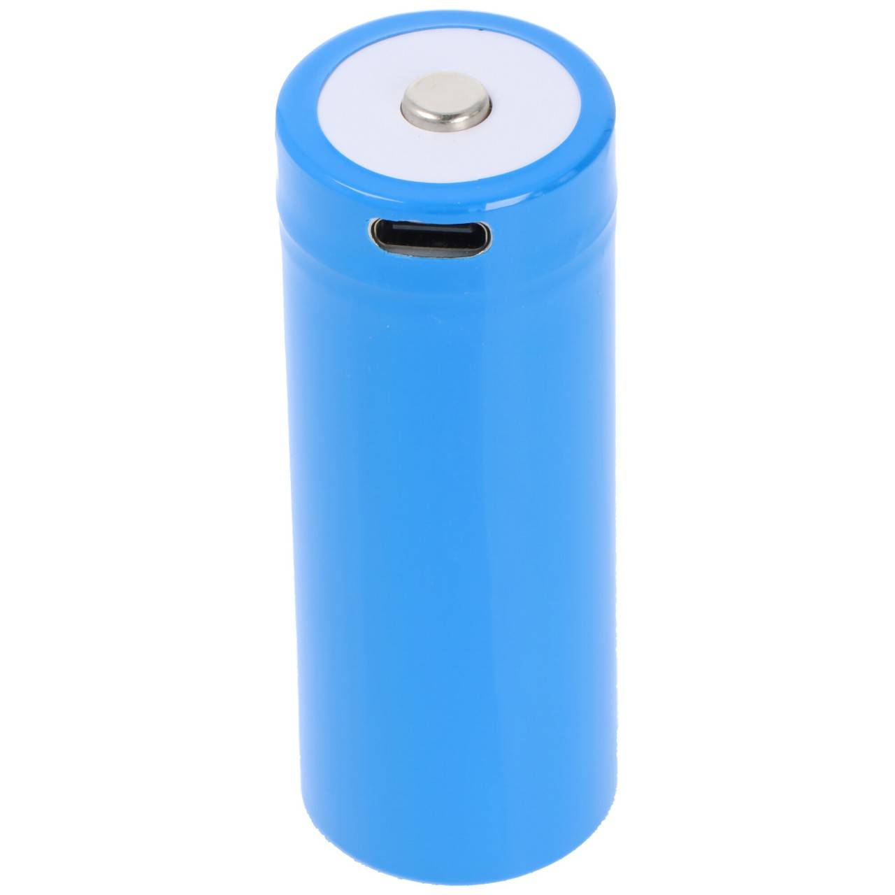 Rundzelle 26650, Li-ion, 3,7V, 5000mAh, 18,5Wh, mit USB-C Charging Port, Abmessungen 71,6x26,3mm-1