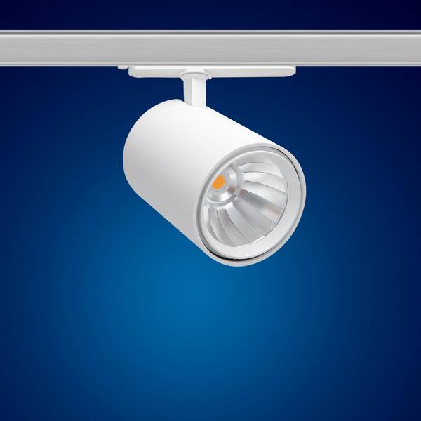 LED 3 Phasen Strahler 38W Cilo W-D38 Warmweiß für Schienensystem