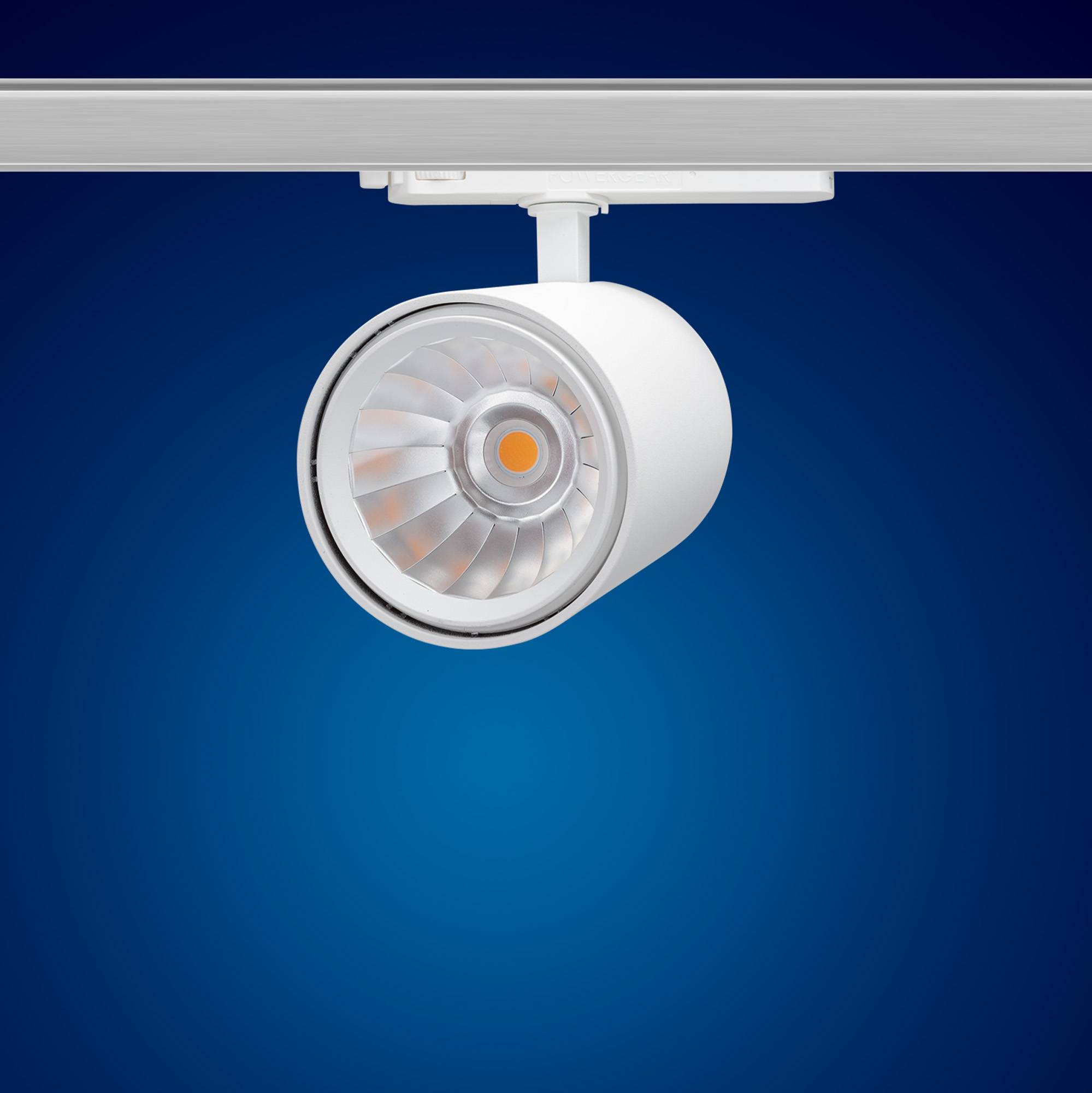 LED 3 Phasen Strahler 38W Cilo W-D38 Warmweiß für Schienensystem-1