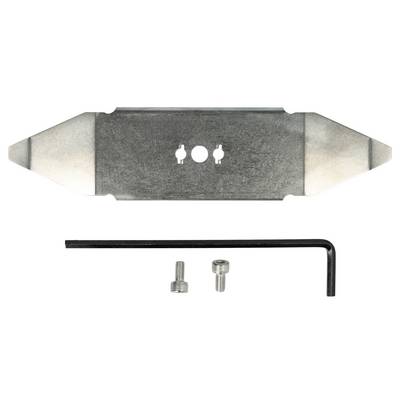 vhbw Ersatz-Messer kompatibel mit Robomow 22AXDAAA619 | 22AXBA-A619, 22AXBB-A619 Rasenmäher - Ersatzklinge Silber-0