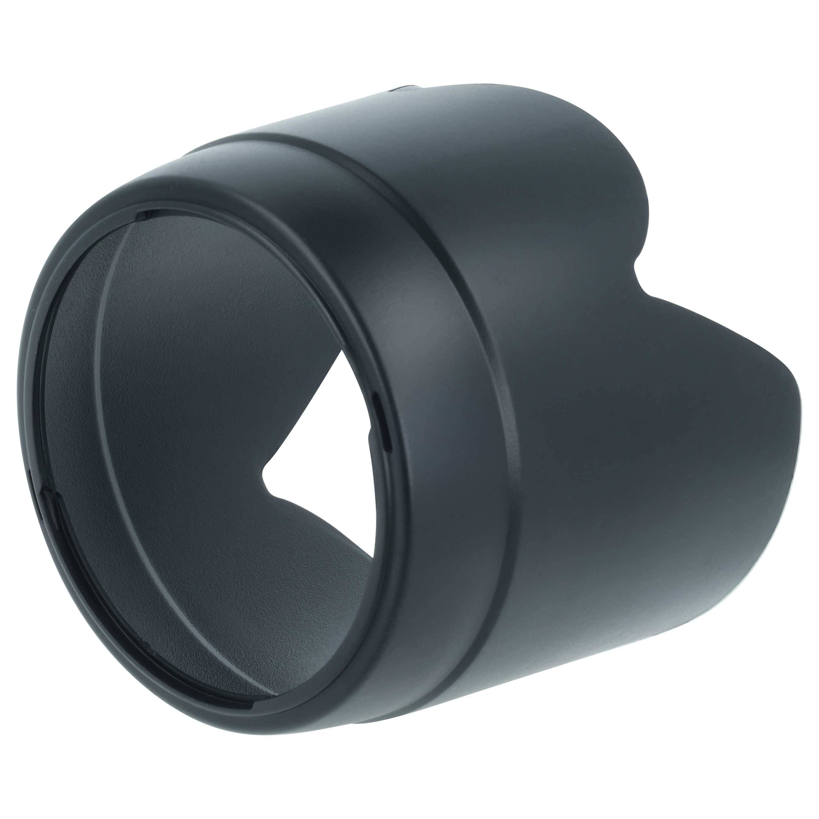 vhbw Gegenlichtblende Ersatz für Canon ET-83 II für 77mm Objektiv | Schwarz, Kunststoff, tulpenförmig, 11,1 cm-2