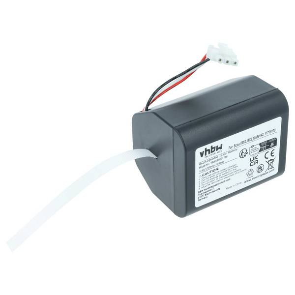 vhbw Akku kompatibel mit Miele SCOUT RX2 | SCOUT RX3 Home Cleaner Heimroboter (5200 mAh, 14,8 V, Li-Ion)