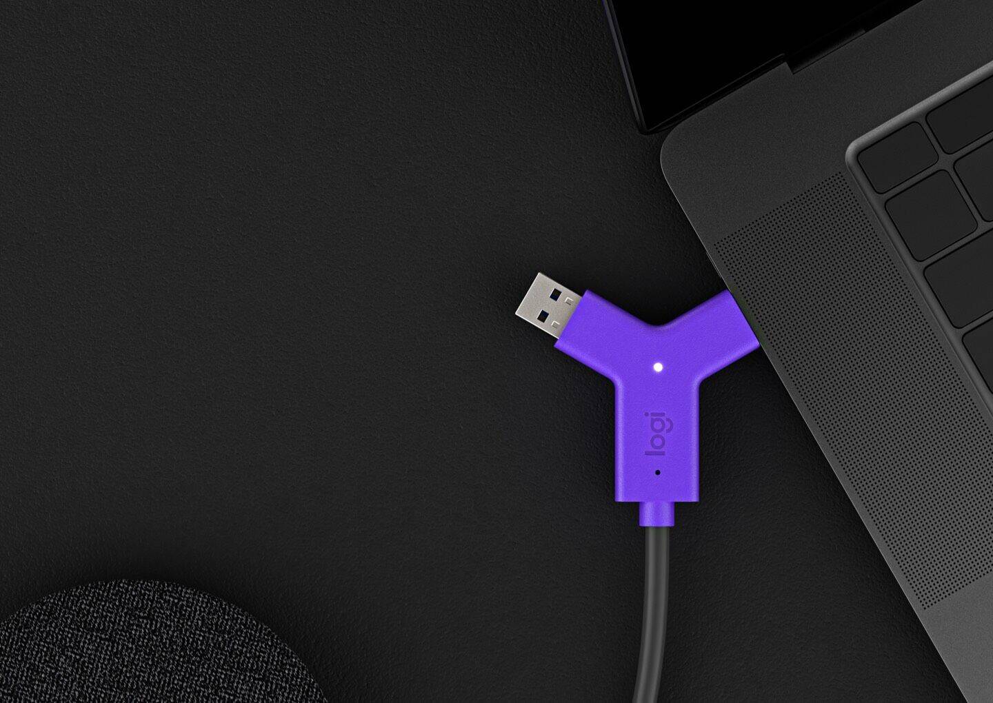 Logitech Swytch Extender, Extender, Schwarz, Tisch/Bank, Logitech, Swytch, Kabelgebunden-1