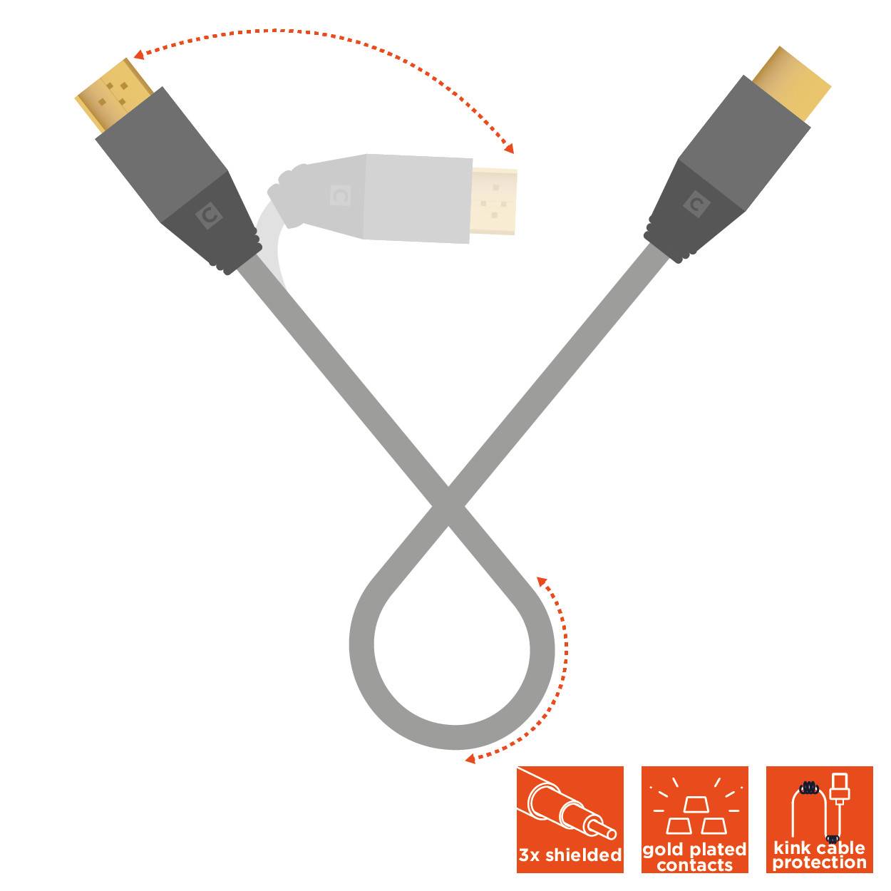 celexon aktives HDMI Kabel mit Ethernet - 2.0a/b 4K 15,0m - Professional Line-2