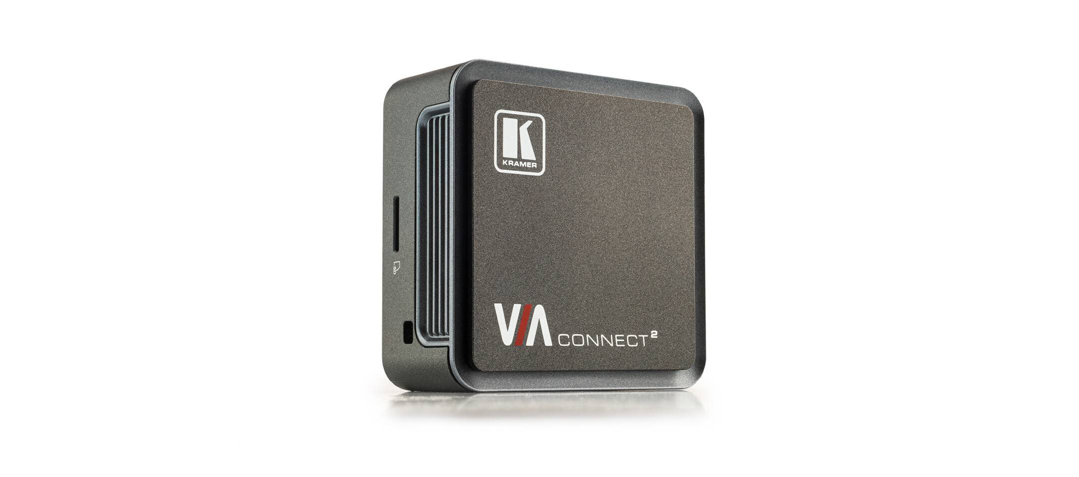 KRAMER VIA CONNECT 2 - Drahtlose 4K UHD Präsentationslösung mit HDMI-Switcher (4K@60Hz | 4:2:0 | BYOD-1