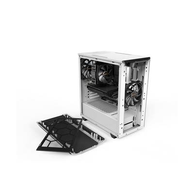 BeQuiet Pure Base 500 Midi-Tower PC-Gehäuse, Gaming-Gehäuse Weiß 2 vorinstallierte Lüfter, Staubfilter, gedämmt-10