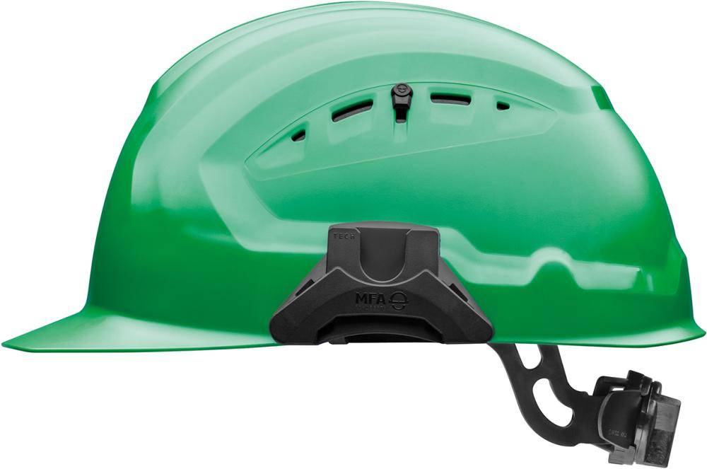 Schutzhelm CrossGuard mit Drehverschluss, grün-0