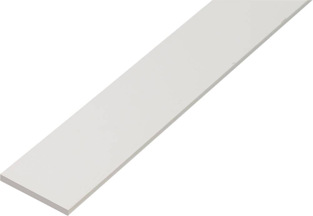 Flachstange KST,weiß,30x3/2m-0