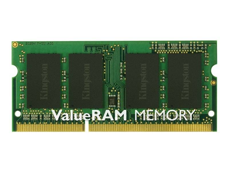 Kingston ValueRAM - DDR3 - Modul - 4 GB - SODIMM 204-PIN - 1600 MT/s / PC3-12800-0