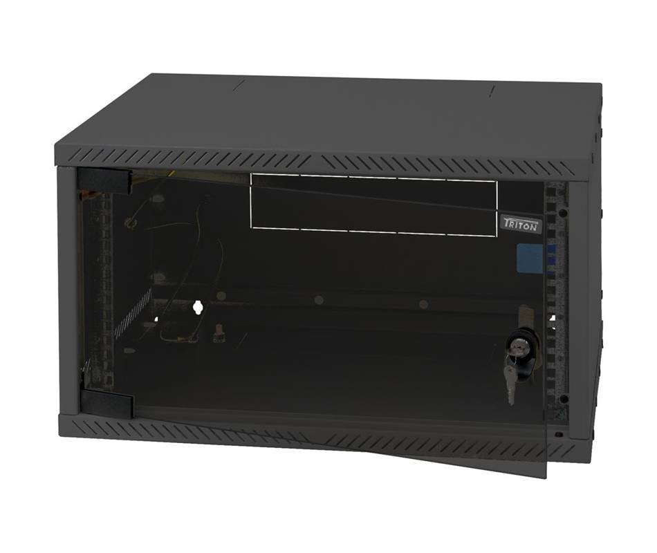 Equip Flat Pack - Patch-Panel-Gehäuse - Schwarz, RAL 9005 - 4U - 48.3 cm (19") --4