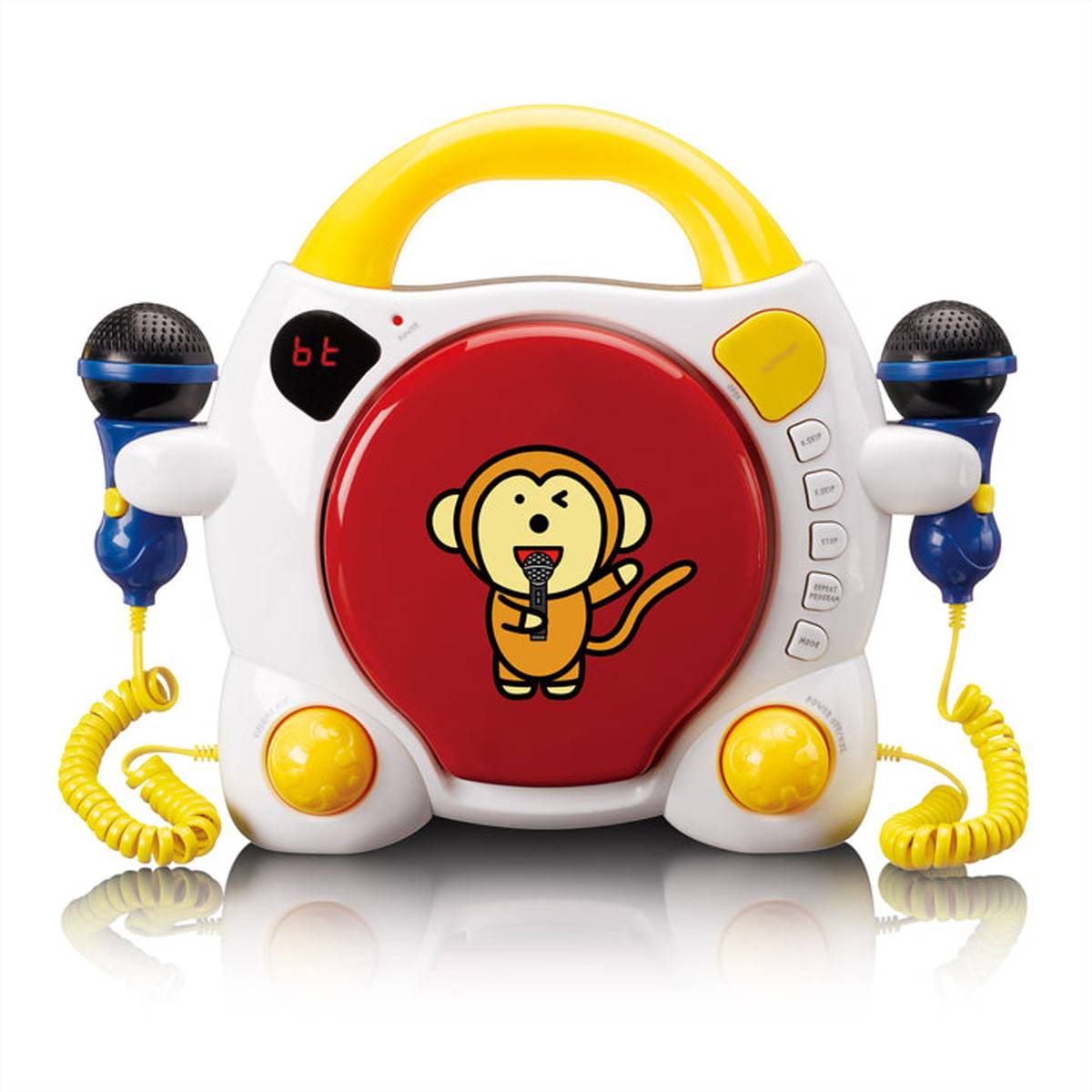 Lenco Portabler CD player KCD-011KIDS, BT, inkl. 2x Mikrofonen-4