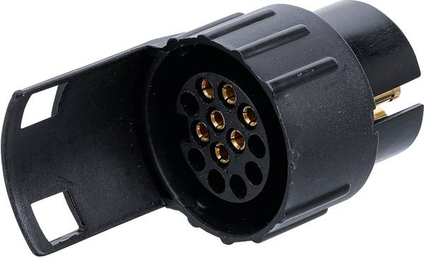 Adapter für Anhängerstecker 12 V 7-polig auf 13-polig