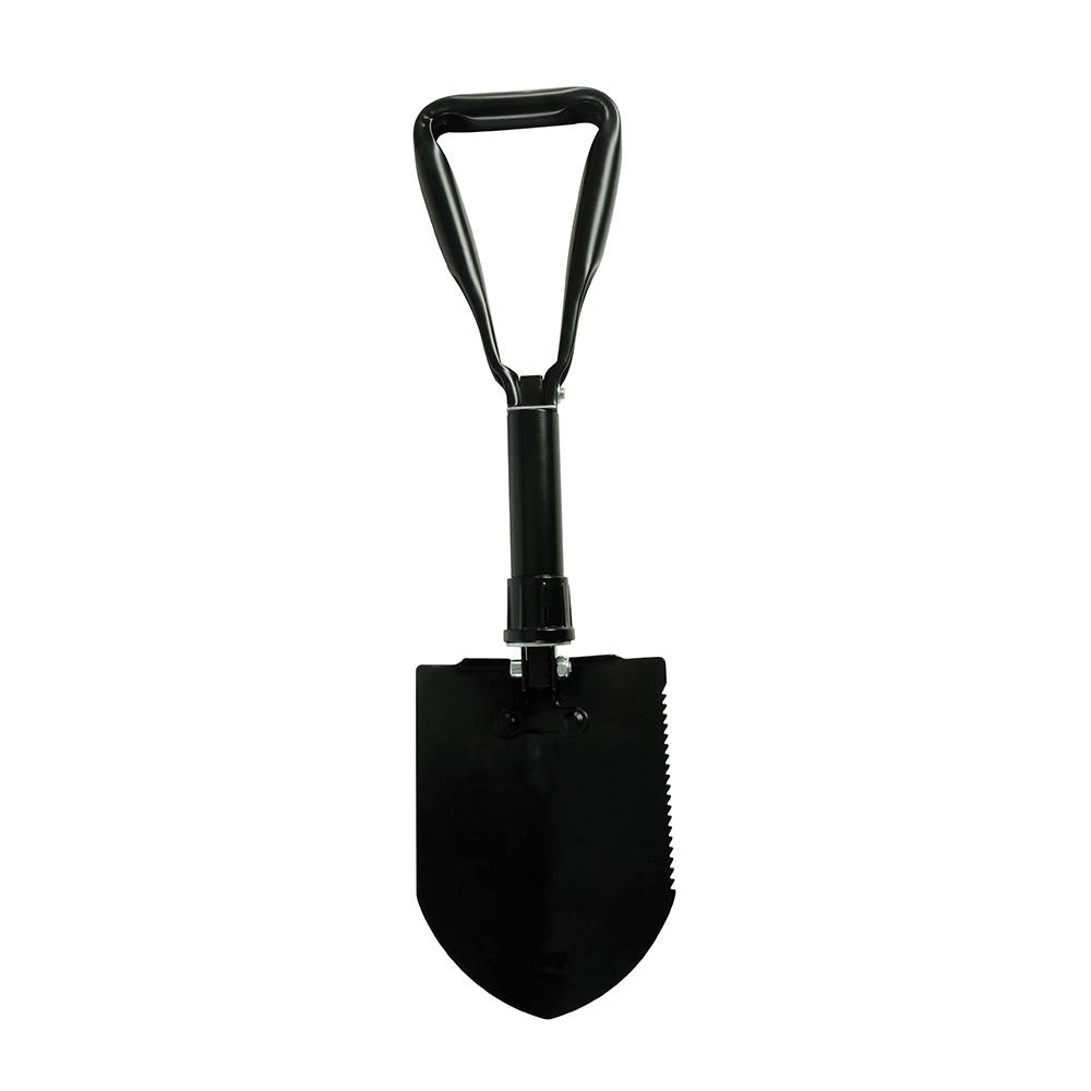 Klappspaten 580mm schwarz inkl. Tragetasche-1