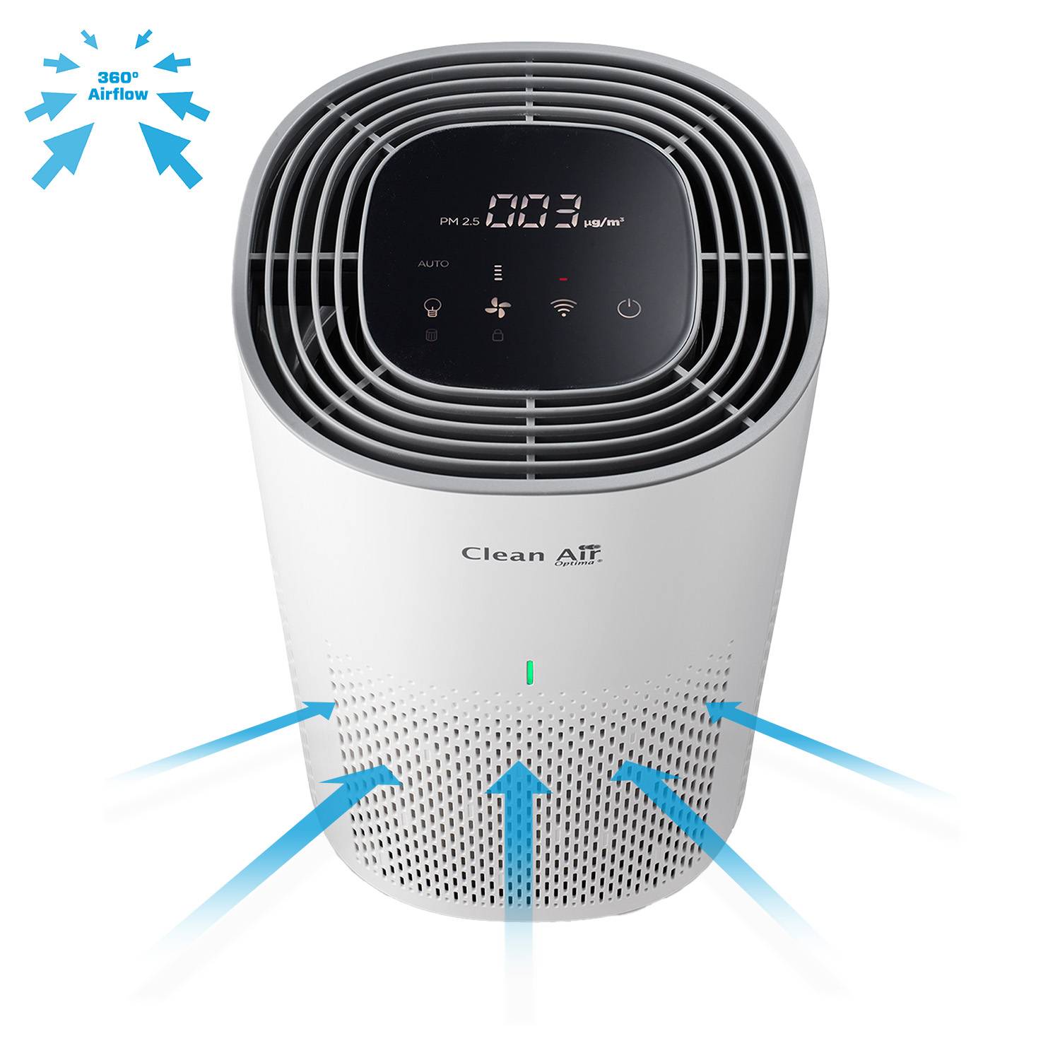 Clean Air Optima CA-505 Smart - Intelligenter HEPA LED Ionisator Luftreiniger - Geeignet für Räume bis: 50m² / 125m³-3