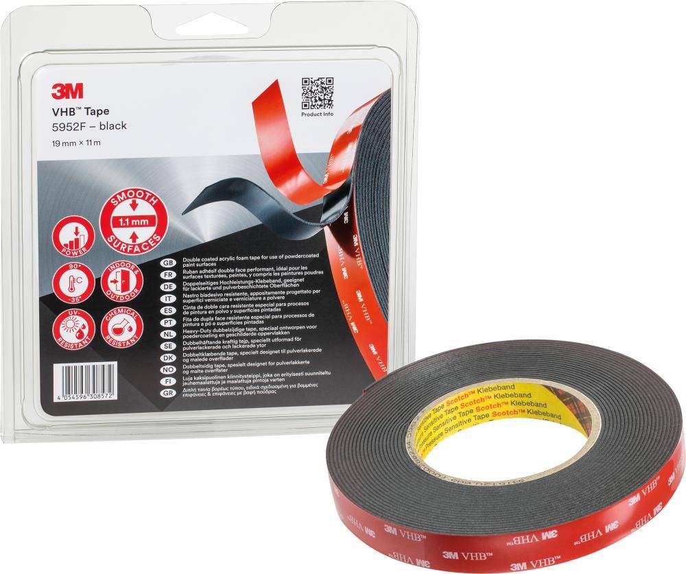 3M VhB 5952F, 19mm x 3m-0