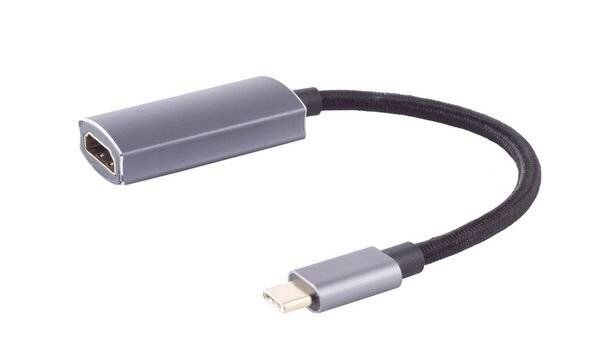 shiverpeaks-BASIC-S--Adapter, USB-Typ C Stecker auf HDMI-A Buchse, 4K60Hz, ProX, 0,10m-0