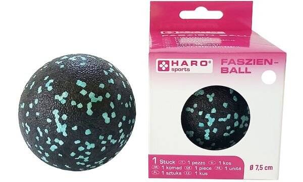 HARO Faszien-Massageball, schwarz/mint (53600167)