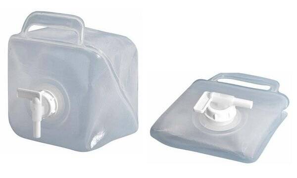 cartrend Wasserkanister mit Zapfhahn, faltbar, 10 Liter-1