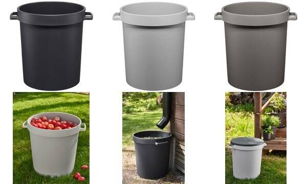 orthex Gartencontainer/Behälter, 45 Liter, dunkelgrau (63500116)-1