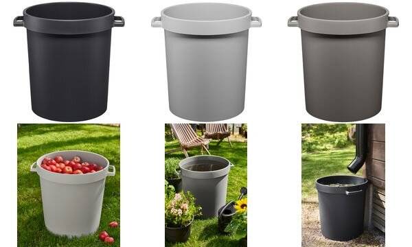orthex Gartencontainer/Behälter, 65 Liter, hellgrau (63500119)-1