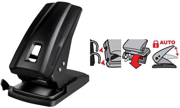 Maped Locher Essentials E4064, schwarz-3