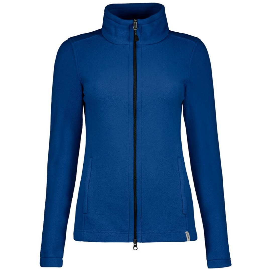 HAKRO Damen Fleecejacke ECO royalblau, M