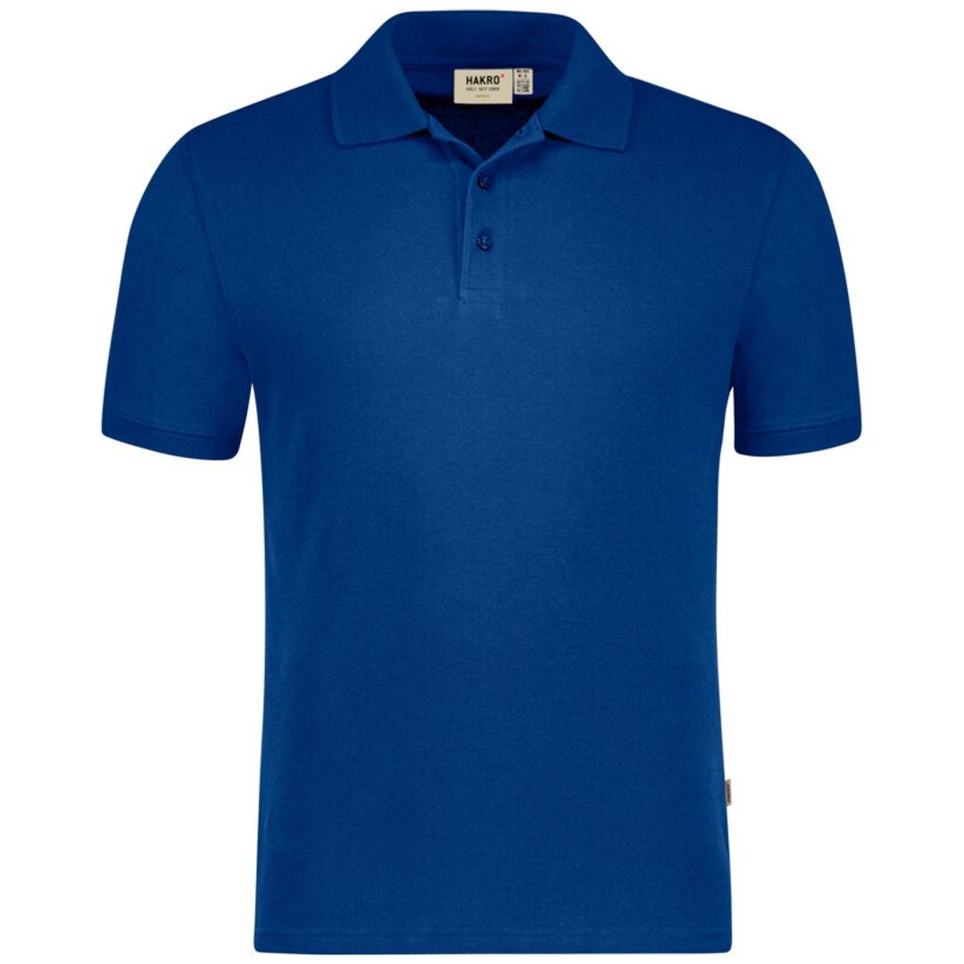 HAKRO Poloshirt Bio-Baumwolle 501 royalblau S-0