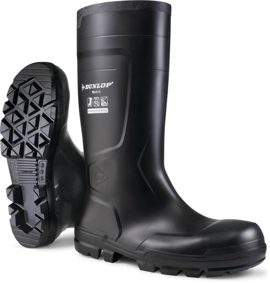Sicherheitsstiefel S5 Dunlop® Work-It full safety 103338-45 Größe 45 Farbe schwarz Typ Stiefel Modell Work-It full safet-0