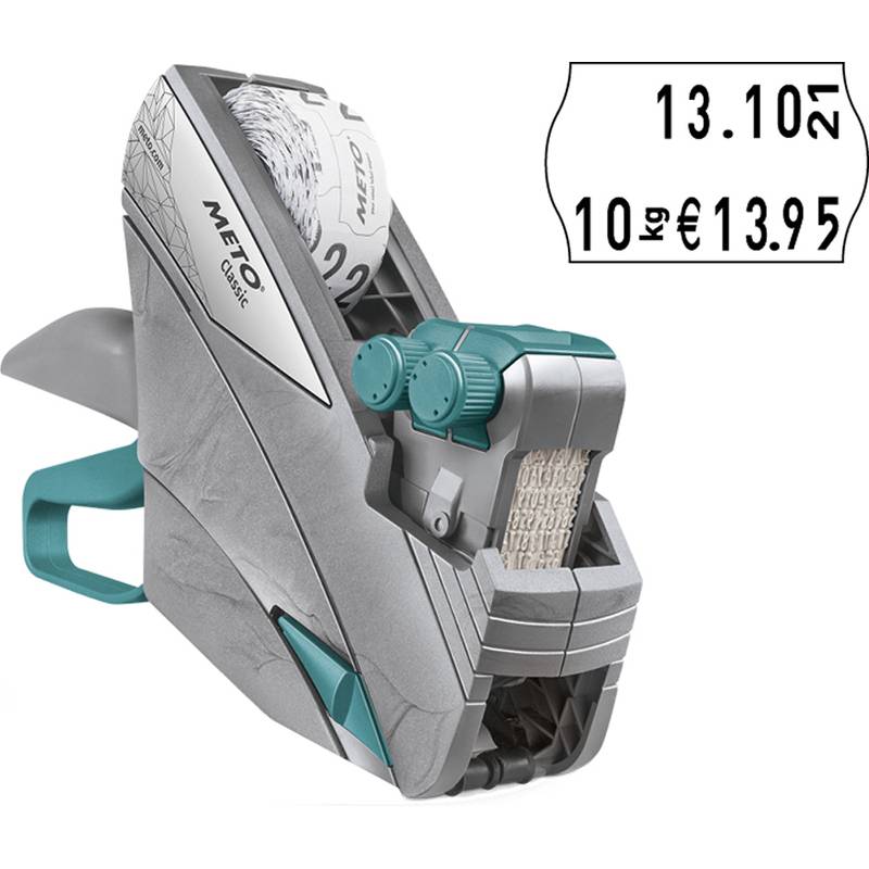 METO Preisauszeichner Classic M 1626, 2-zeilig, 16-stellig-0