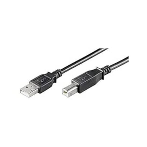 Goobay 68901 USB A 2.0 auf USB B Druckerkabel / Typ B Kabel / 480 Mbits / USB-B für Drucker & Scanner / Schwarz / 3m