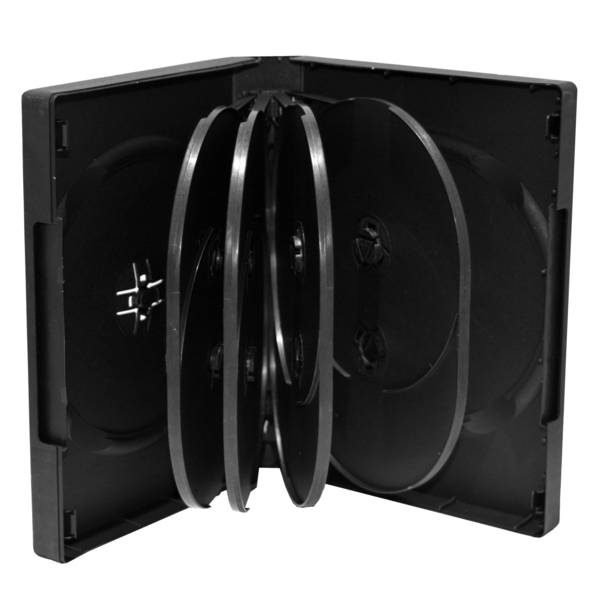 MEDIARANGE BOX35-10 - DVD-Hülle - 10 Disks - Schwarz - Kunststoff - 120 mm - 33
