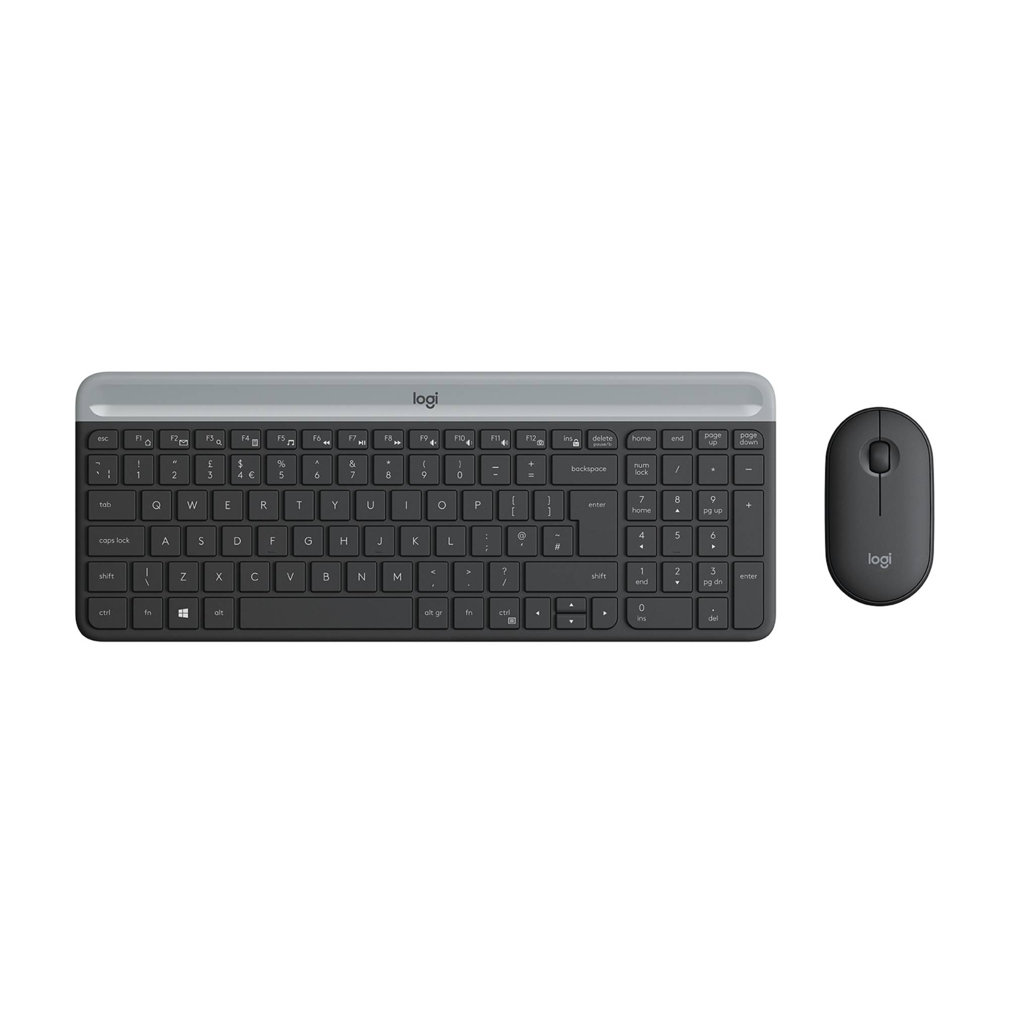 Logitech Slim Wireless Combo MK470 - Tastatur-und-Maus-Set-4