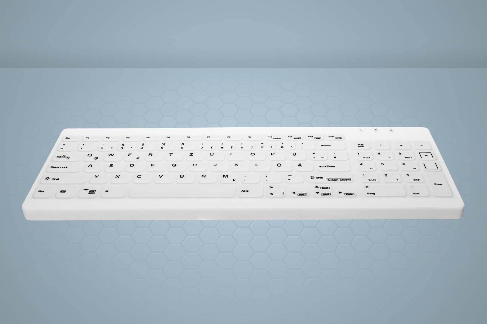 Cherry Active Key AK-C7012 - Tastatur - komplett versiegelt, IP68-3