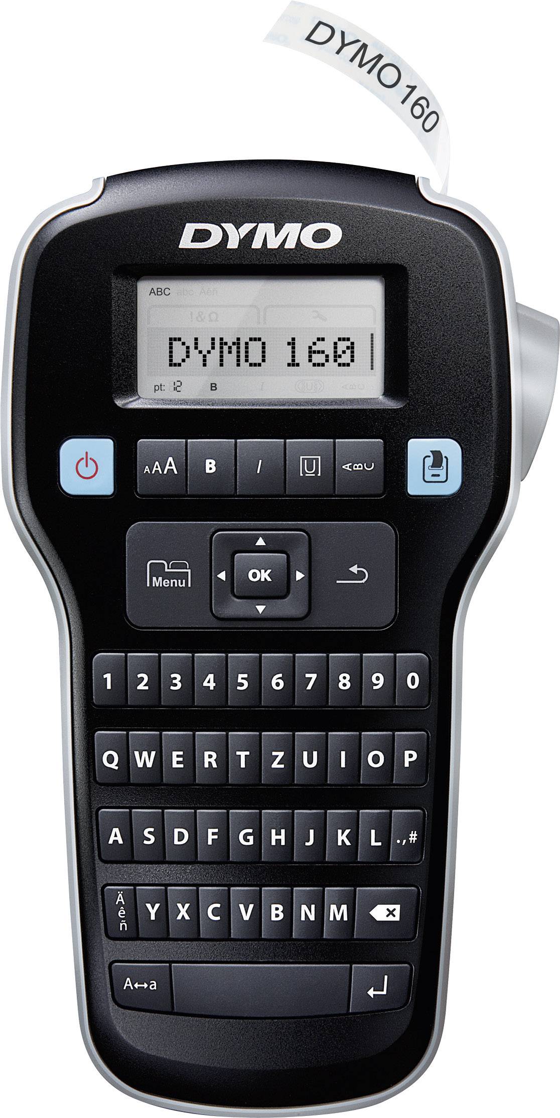 DYMO Labelmanager 160 Beschriftungsgerät Geeignet für Schriftband: D1 6 mm, 9 mm, 12 mm-3