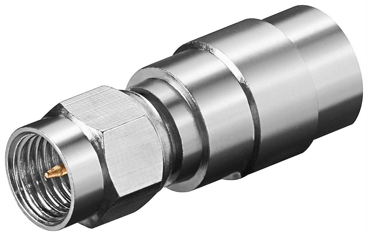 Goobay FME-Stecker > SMA-Stecker mit vergoldetem Kontakt-0